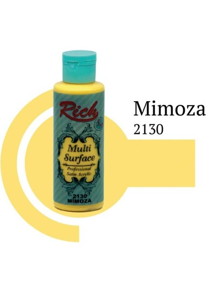Rich Multi Surface 2130 Mimoza Boya Akrilik Boya 120 cc