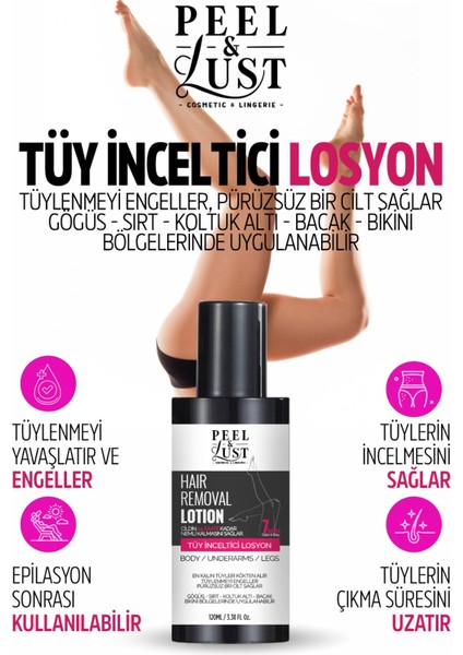 Tüy Azaltıcı Losyon Epilasyon Öncesi ve Kullanıma Uygun fırsatları