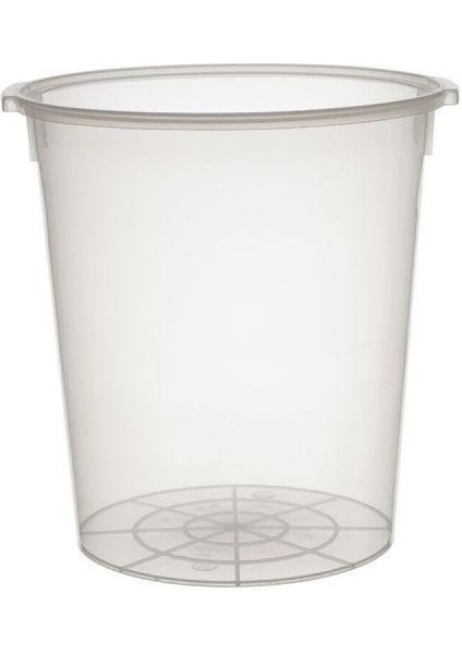 Gri 42 Lt Plastik Bakliyat Kovası, Dayanıklı ve Pratik Depo Çözümü