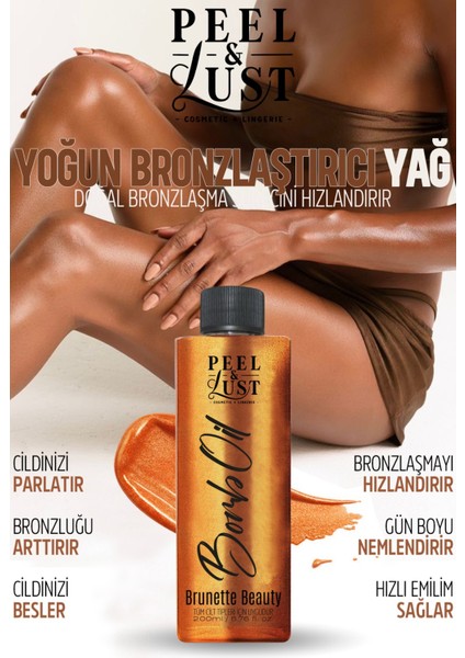Solaryum Destekli Simli, E Vitamini Destekli Bronzlaştırıcı, Nemlendirici