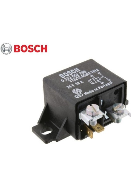 24V Röle 4 Uçlu 50 A (Büyük Tip) (Dirençli)