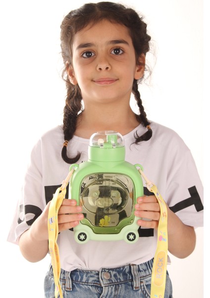 RLX-451 Suluk Okul Matarası Kırılmaz Koku Yapmaz Gıda ile Teması Uygun