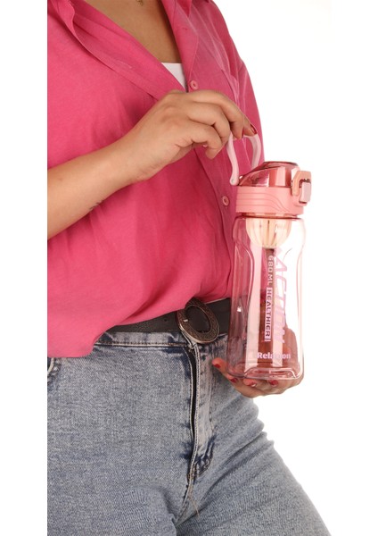 RLX-442 Suluk Okul Matarası Kırılmaz Koku Yapmaz Gıda ile Teması Uygun