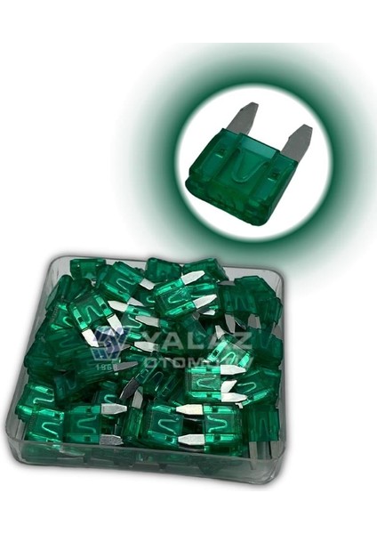 Mini Bıçak Sigorta 30 A (100 Adet)