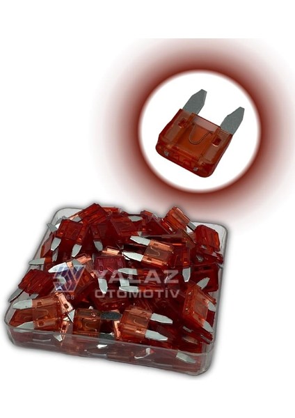 Mini Bıçak Sigorta 10 A (100 Adet)