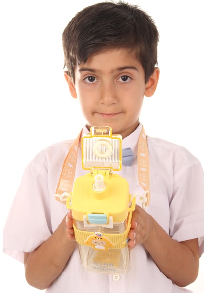 RLX-453 Suluk Okul Matarası Kırılmaz Koku Yapmaz Gıda ile Teması Uygun