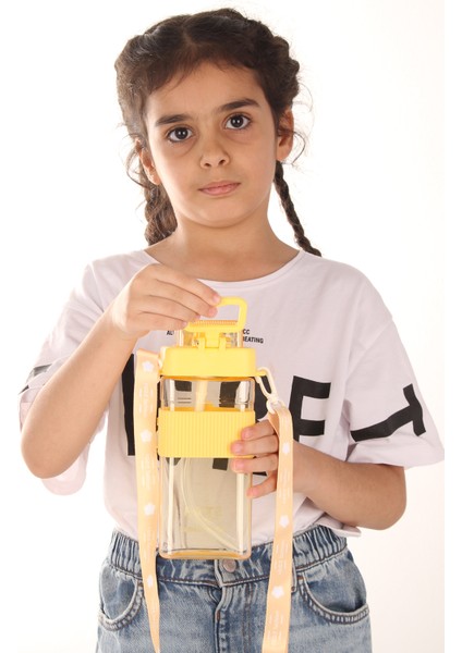 RLX-453 Suluk Okul Matarası Kırılmaz Koku Yapmaz Gıda ile Teması Uygun