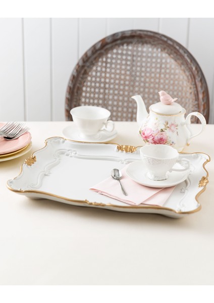 Camelote Varaklı Büyük Tepsi