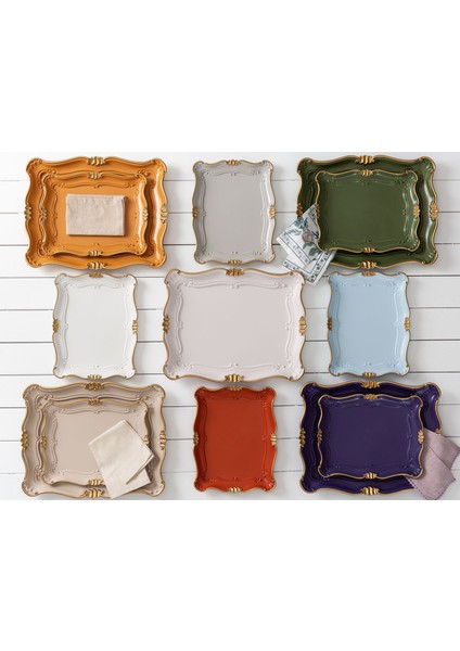 Camelote Varaklı Büyük Tepsi fiyatları