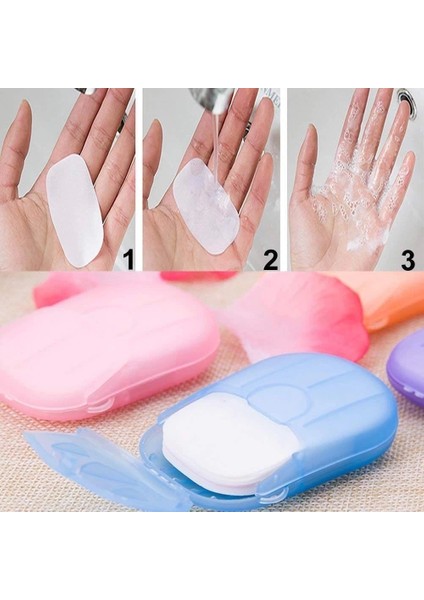 Kağıt Seyahat Sabunu 20 Adet indirimleri