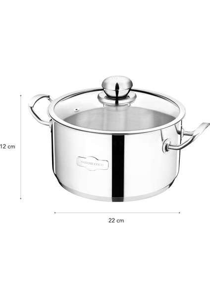 Orva Derin Tencere - 22 cm