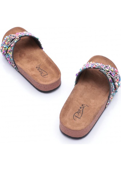 20050-001 Taşlı Kadın Terlik modelleri