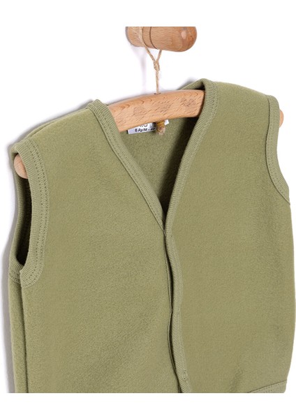 Erkek Bebek Basic Yelek Polar Gri modelleri