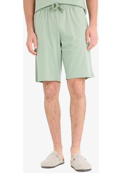 Pijama Takımı Baskılı Kısa Kollu Üst Şort F6184AX25SP