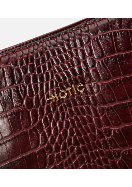 03CAH293410A780 KADIN Deri Bordo Omuz Çantası fırsatları