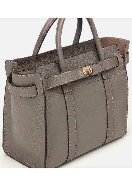 03CAH293400A450 KADIN Deri Vizon Kilit Detaylı Omuz Çantası modelleri