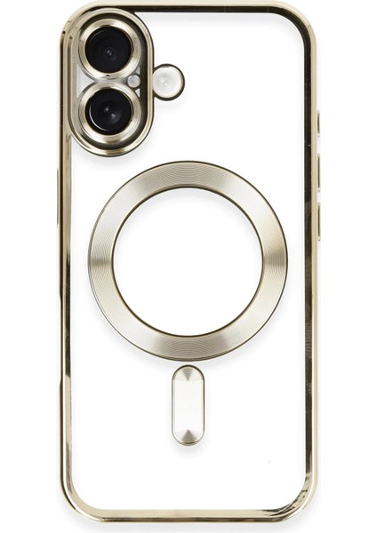 iPhone 16 Plus Kılıf Kross Magneticsafe Kapak - Gold - CRM8530-9829