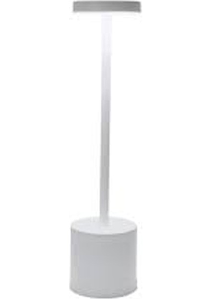 -YL86-1238-MIDILLI Masa Lambasi Şarj Edilebilir White- 3 Renk Işik Dsdrn