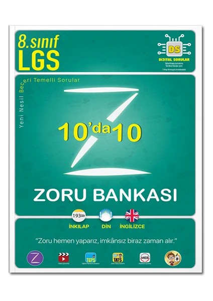 8. Sınıf 10'da 10 Zoru Bankası - Tonguç Akademi