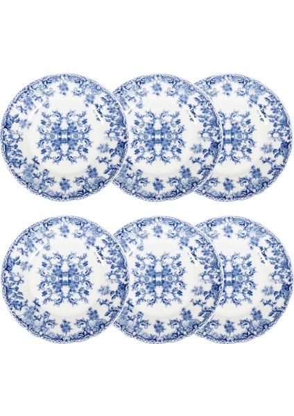 Concept Blue Dream Pasta Tabağı Seti 6&apos;lı- 20 cm