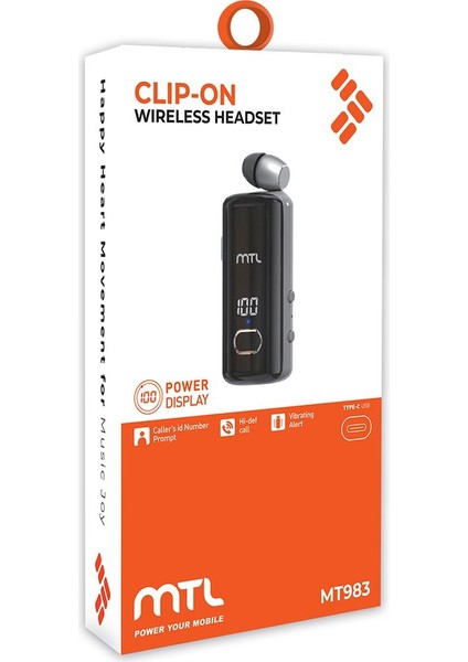Makaralı Bluetooth Kulaklık Digital Göstergeli Çift Telefon Destekli MT- A983 indirimleri