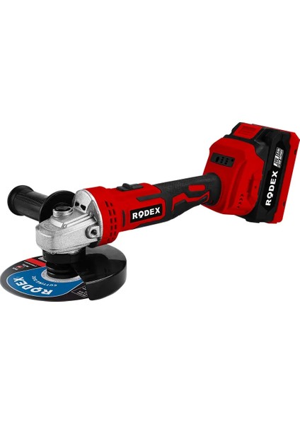 Akülü Avuç Taşlama RDX1021 20V / 4.0A Li-Ion