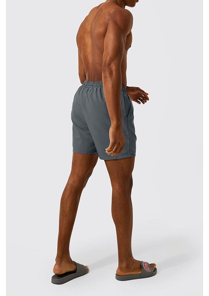 Cheısu Erkek Antrasit Astarlı Hızlı Kuruyan Cepli Plaj Deniz Şortu fırsatları