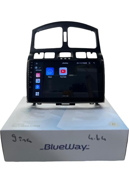 Hyundai Santafe 2005-2015 Blueway 4-64 Profesyonel Oem Multimedia indirimleri