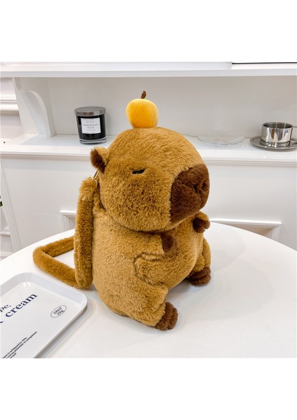 Yeni Sevimli Plush Bebek Capipala Karikatür Yaratıcı Sonbahar Kış Moda Jk Seyahat Omuz Sırt Çantası (Yurt Dışından)