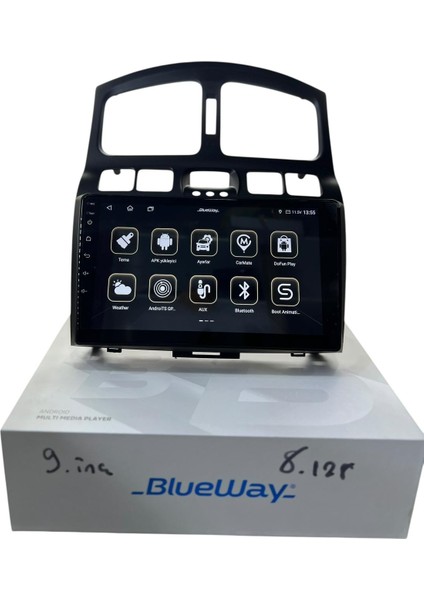 Hyundai Santafe 2005-2015 Blueway 8-128 Tam Profesyonel Oem Multimedia fiyatları