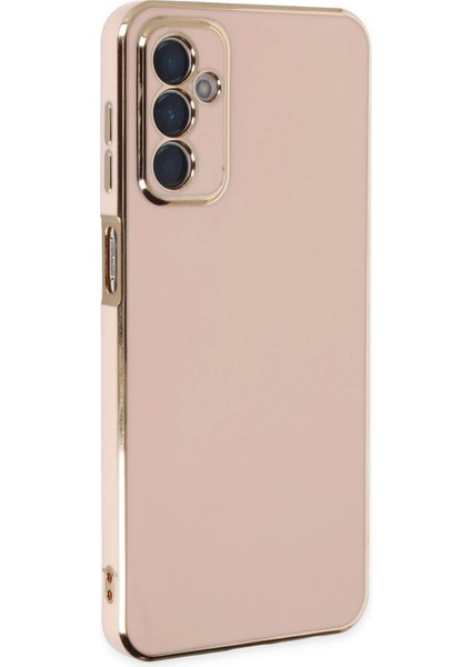 Samsung Galaxy M23 Kılıf Volet Silikon - Pembe - LORCE1149-9781 fiyatları