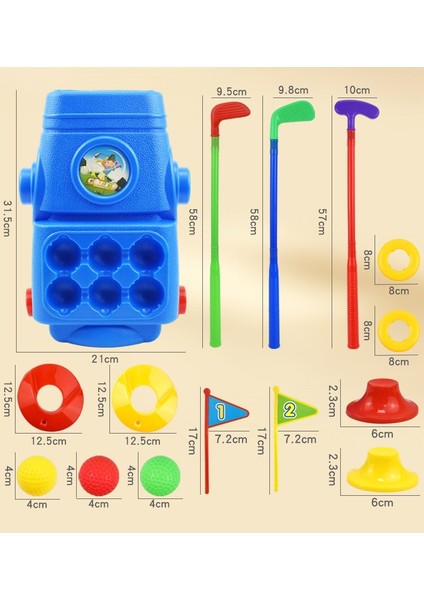 Çocuk Golf Kulübü Seti Oyuncak (Yurt Dışından) modelleri