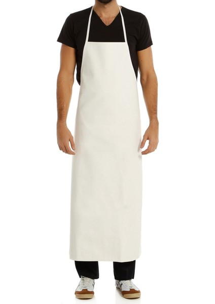 Astarlı, Sıvı Geçirmez, Beyaz, Mutfak ve Bulaşık Önlüğü, Yüksek Kalite