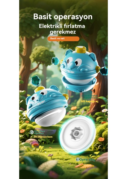 Gyro Oyuncak Döner Çarpışmaya Basın (Yurt Dışından) fiyatları