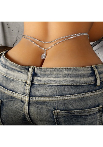 Çok Katmanlı Su Damlası Bikini Bel Zinciri (Yurt Dışından) modelleri