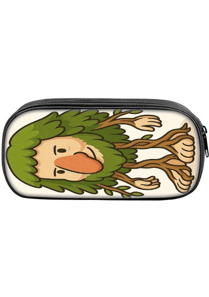 Baskılı Beyin Deliği Köpekbalığı Öğrenci Kırtasiye Çantası (Yurt Dışından)