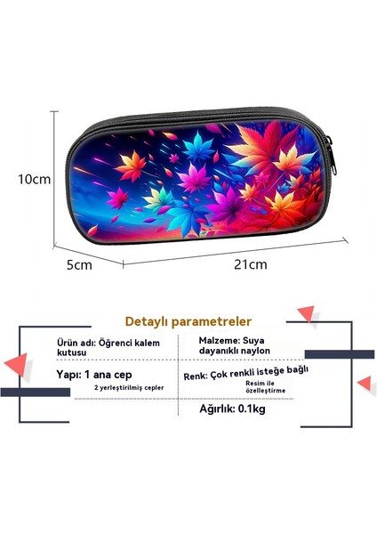 Baskılı Beyin Deliği Köpekbalığı Öğrenci Kırtasiye Çantası (Yurt Dışından) fiyatları