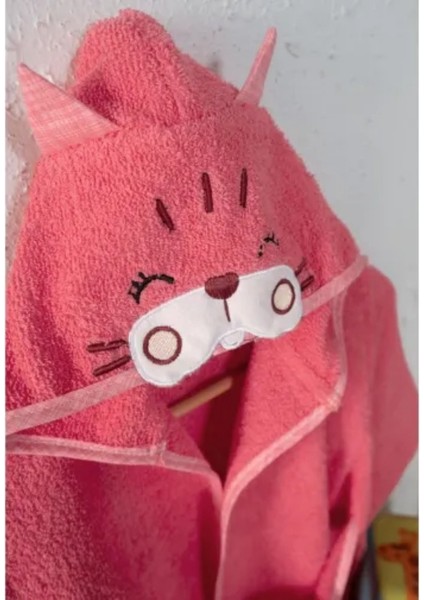 Bornoz Figürlü Pembe modelleri