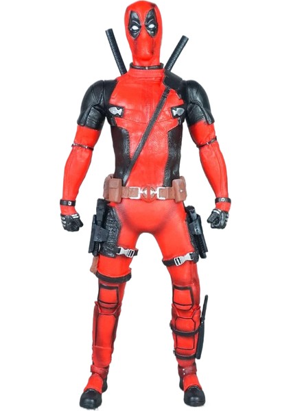 Büyük Deadpool 30CM Anime El Aleti Çevresel Model Süsler Doğum Günü Hediyesi (Yurt Dışından)