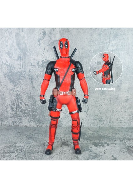 Büyük Deadpool 30CM Anime El Aleti Çevresel Model Süsler Doğum Günü Hediyesi (Yurt Dışından) modelleri