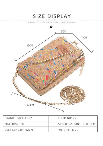 Moda Ahşap Tahıl Çok Kartlı Bayan Cüzdanı (Yurt Dışından) fiyatları