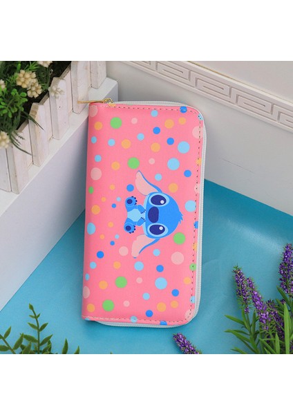 Yenilik Çoklu Kart Yuvası Karikatür Rahat Uzun Fermuarlı Erkek Cüzdanı (Yurt Dışından)