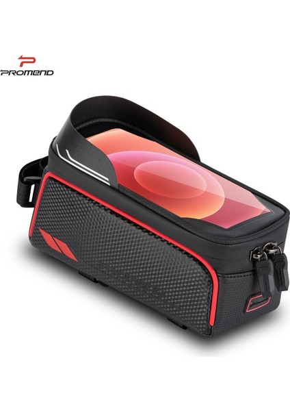 Promend Bisiklet Çantası Dağ Bisikleti Ön Kiriş Üst Boru Eyer Çantası (Yurt Dışından)