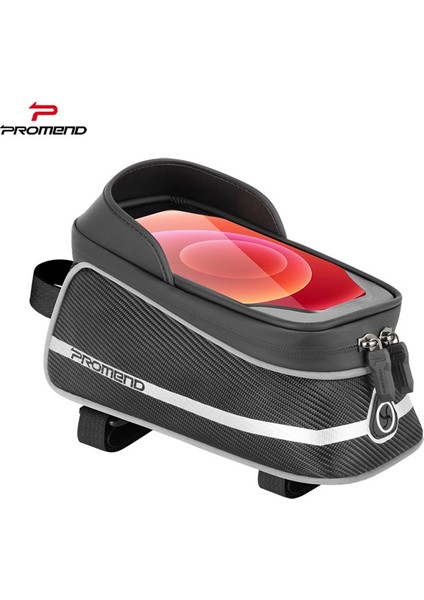 Bisiklet Çantası Dağ Bisikleti Sürme Depolama Üst Tüp Eyer Çantası (Yurt Dışından)