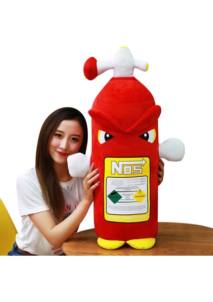 Yaratıcı Simülasyon Yangın Söndürücü Yastık Bebek Peluş Oyuncak (Yurt Dışından)