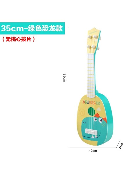 35 cm Çocuk Müzik Aleti Ukulele Küçük Gitar Oyuncak (Yurt Dışından)