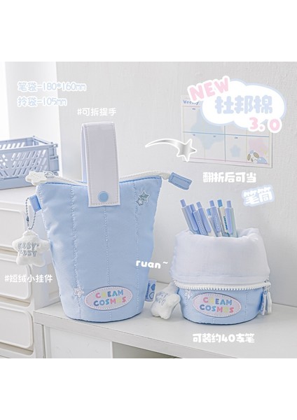 Kalem Kutusu Kırtasiye Çantası Ilkokul Ortaokul Büyük Kapasiteli Kalemlik Tipi (Yurt Dışından)