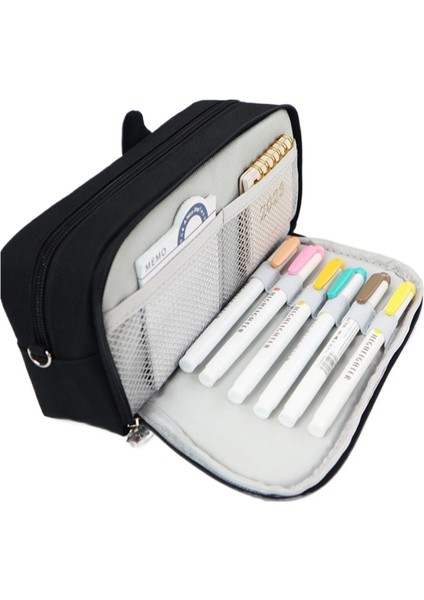 Büyük Kapasiteli Yüksek Değerli Beyaz Kedi Kalem Çantası (Yurt Dışından) fırsatları