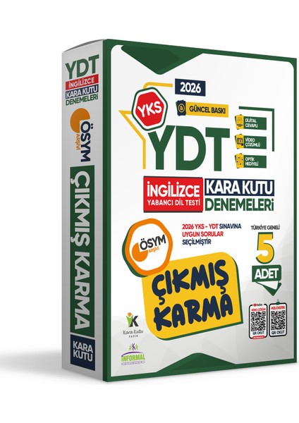 2025 YKS YDT İngilizce ÖSYM Çıkmış Soru 7’li Tıpkı Basım ve 5’li Çıkmış Karma Deneme Seti fiyatları