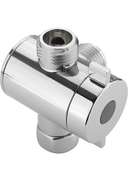 1/2 Inç 3 Yollu T-Adaptör Yönlendirme Vanası Ayarlanabilir Duş Başlığı Kol Monteli Yönlendirme Vanası Banyo Donanım Aksesuarı (Yurt Dışından) modelleri